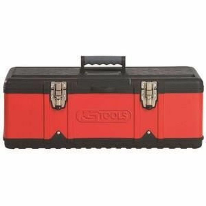 KS TOOLS Caja de Herramientas Desmontable Bimateriales Metal PVC 58.2x29.8x25.5cm, Carga Máx. 30 kg, con Candado y Cubierta Antideslizante 5