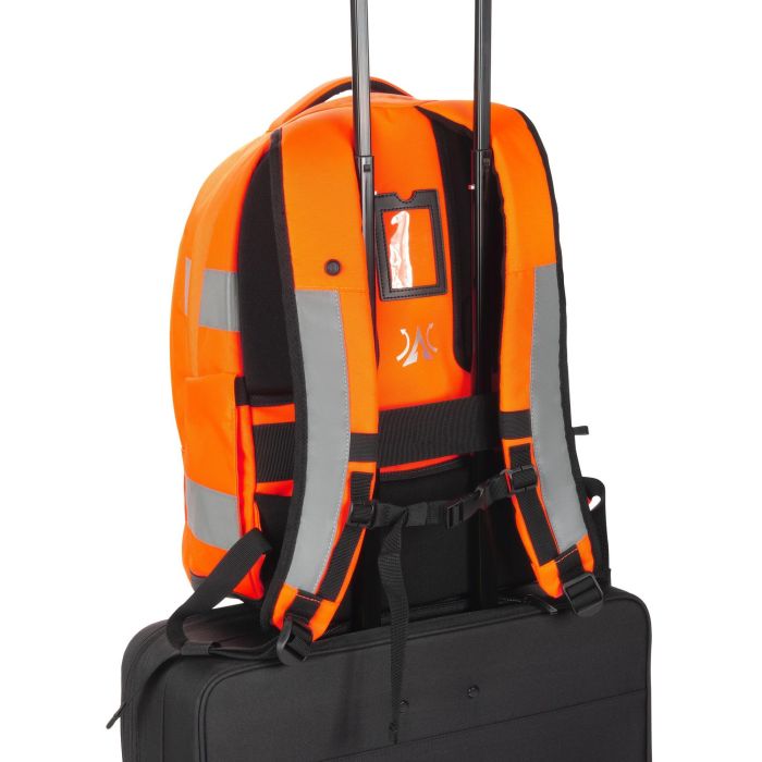 Dicota BACKPACK HI-VIS 25 LITRE Orange 2