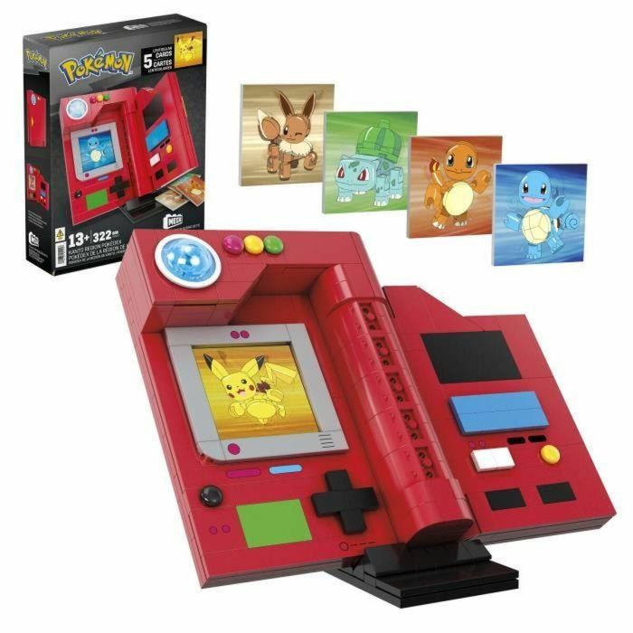 Pokédex Región Kanto Pokemon Hym37 Mega Bloks