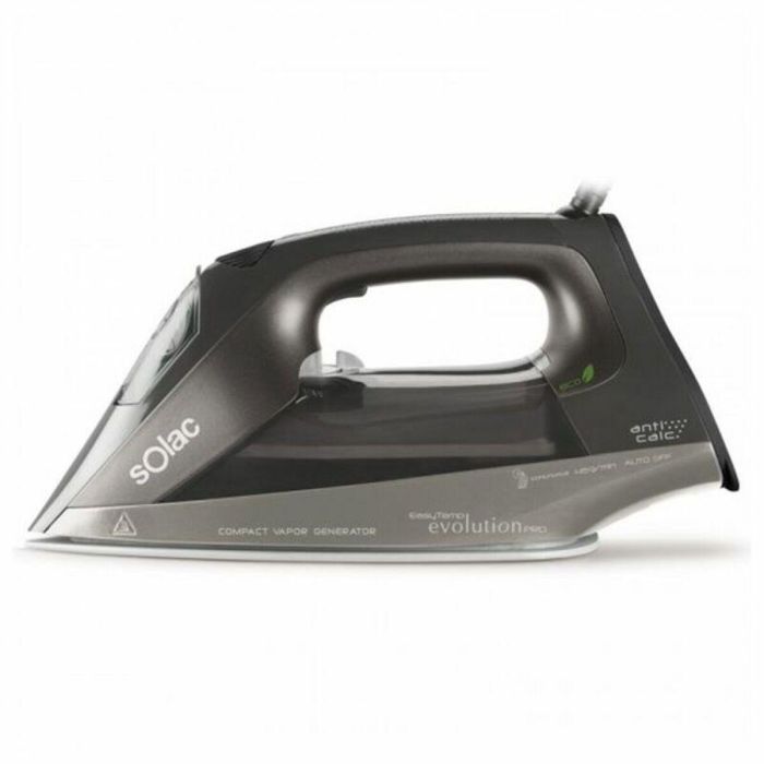 Plancha de Vapor Solac S91868300 45g/min 2400W 2400 W 240 V 220-240 V Plancha de Vapor Solac S91868300 45g/min 2400W 2400 W 240 V 220-240 V
