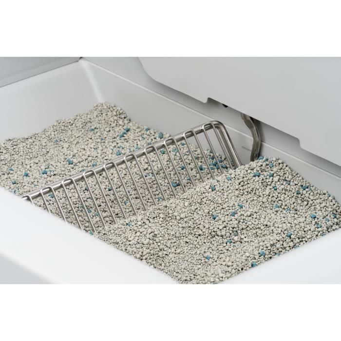 Caja de arena autolimpiante - PETSAFE - CLUMPING - Conectada - Blanco 2 Caja de arena autolimpiante - PETSAFE - CLUMPING - Conectada - Blanco 2
