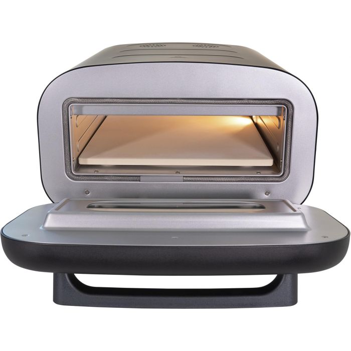 UNOLD 68805 Don Alfredo - Horno de Pizza Eléctrico Digital, 1 Pizza (30 cm, Hasta 450 °C), Piedra de Cocina, Negro y Acero Inoxidable, 1700 W UNOLD 68805 Don Alfredo - Horno de Pizza Eléctrico Digital, 1 Pizza (30 cm, Hasta 450 °C), Piedra de Cocina, Negro y Acero Inoxidable, 1700 W
