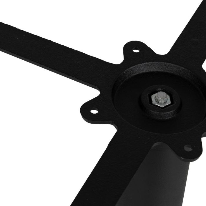 Patas para Mesa Negro Hierro Salón 43 X 43 X 72 cm