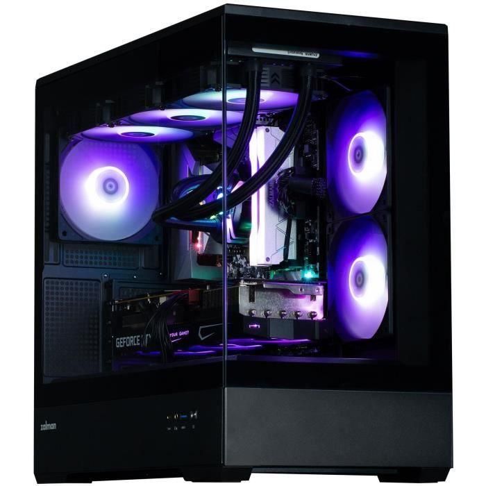 Caja de PC sin fuente de alimentación - ZALMAN P30 (Negro) - Torre media - Formato M-ATX Caja de PC sin fuente de alimentación - ZALMAN P30 (Negro) - Torre media - Formato M-ATX