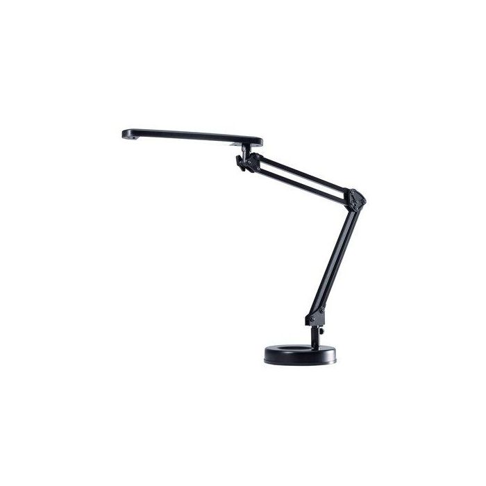 Archivo 2000 5061B NE Lámpara LED de Sobremesa con Cabezal Pivotable, 394 lúmenes, 5000K, Negra, 150x565x280 mm