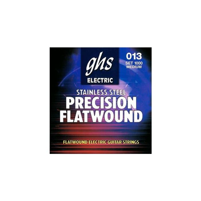 GHS Juego Cuerdas Eléctrica Precision Flats Medium 13-54