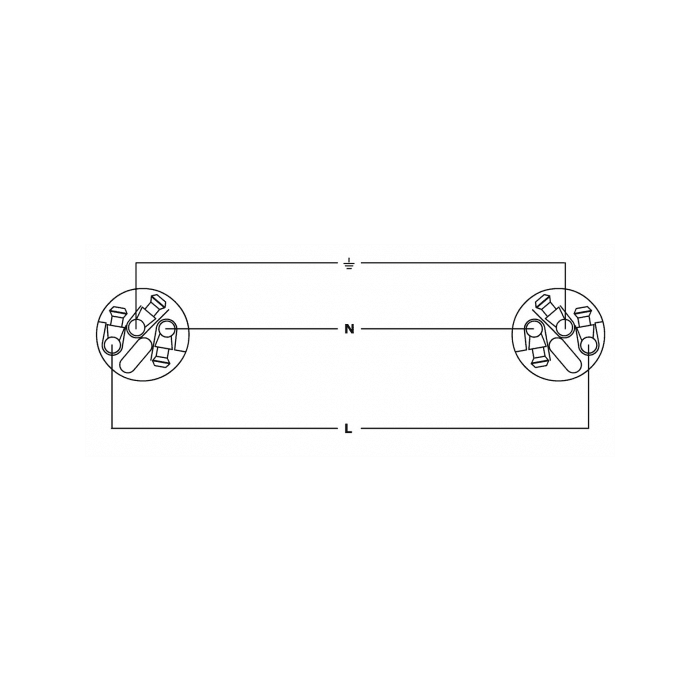 Cable Powercon/Schuko 1,5M 1 Cable Powercon/Schuko 1,5M 1