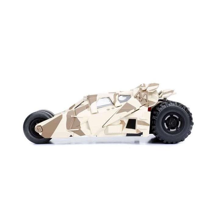 Coche metal batmóvil camuflaje 2008 el caballero oscuro incluye figura de batman de metal 7 cm escala 1:24 12 Coche metal batmóvil camuflaje 2008 el caballero oscuro incluye figura de batman de metal 7 cm escala 1:24 12