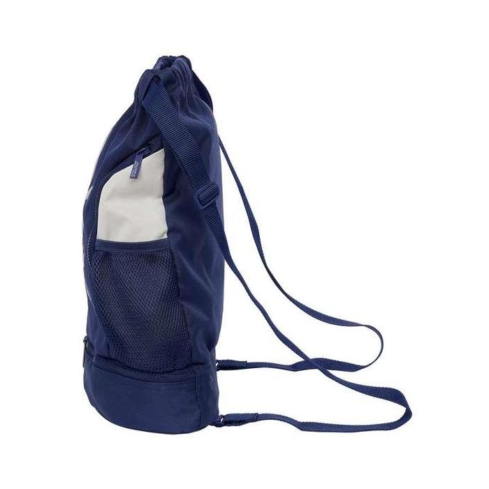 Mochila Saco Infantil Benetton Varsity Gris Azul marino 35 x 40 x 1 cm 1