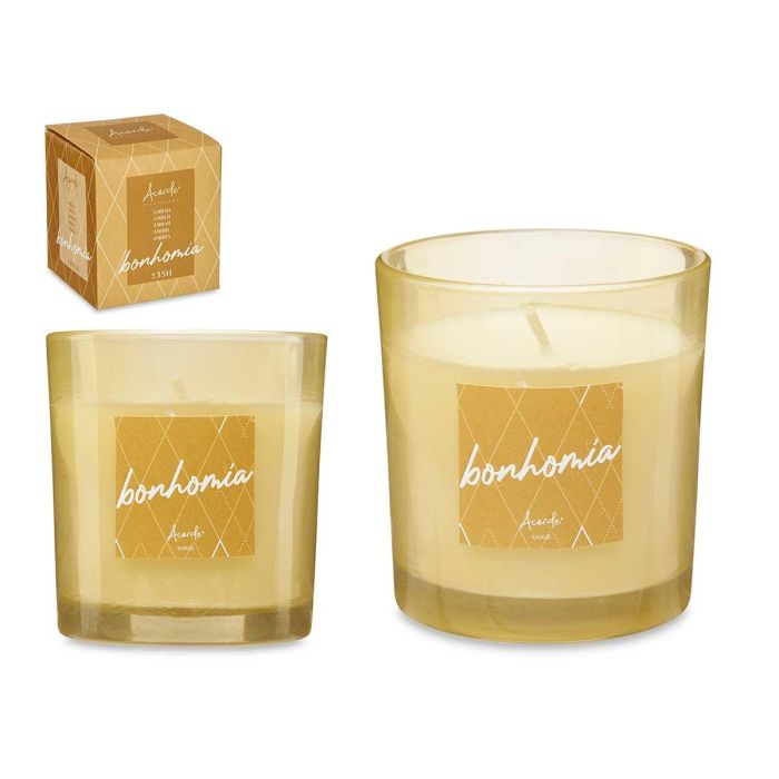 Acorde Vela Vaso 120 g Ambar 7x8x7 cm (12 Unidades) Acorde Vela Vaso 120 g Ambar 7x8x7 cm (12 Unidades)