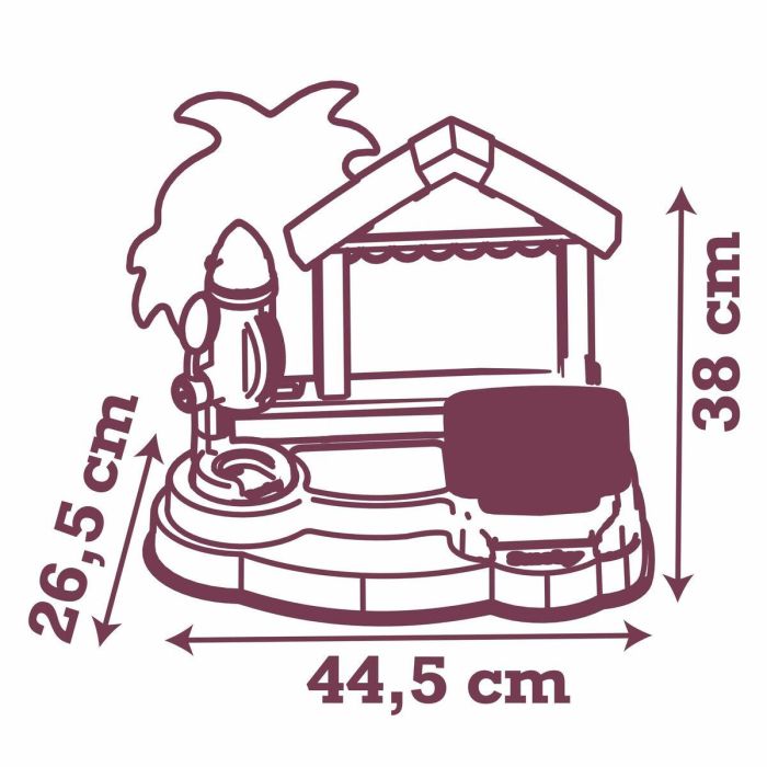 Smoby Stitch Beach Bar Juego de Mesa para Niños a Partir de 3 Años 2