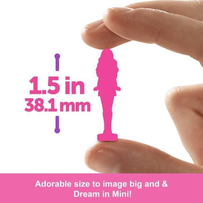 Barbie Jcr22 Mini Muñecas Barbieland Pop Reveal Sorpresa Sensorial Multicolor Coleccionables 3,8 cm +4 años 4 Barbie Jcr22 Mini Muñecas Barbieland Pop Reveal Sorpresa Sensorial Multicolor Coleccionables 3,8 cm +4 años 4