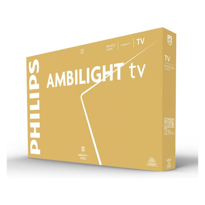 Philips 65MLED910/12 TV 65" 4K MiniLED Smart TV con Ambilight de 164cm 1