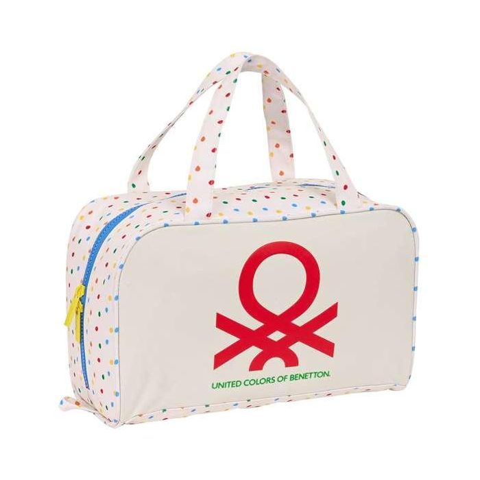 Neceser Escolar Benetton Topitos 31 x 14 x 19 cm