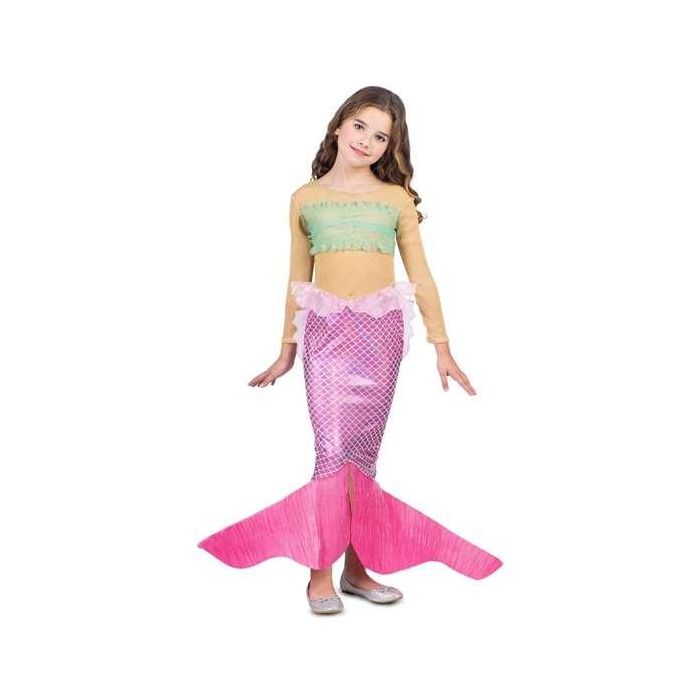 Disfraz sirena vestido talla 3-4 y 4 Disfraz sirena vestido talla 3-4 y 4