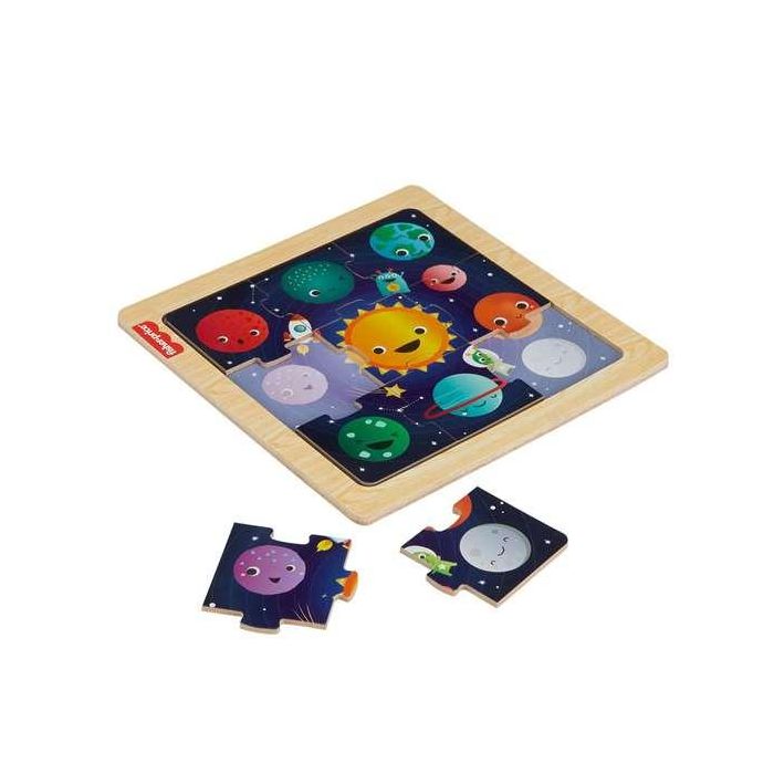 Mini puzzles de madera fisher-price. incluye 1 puzle con 9 piezas fáciles de conectar. 4 Mini puzzles de madera fisher-price. incluye 1 puzle con 9 piezas fáciles de conectar. 4