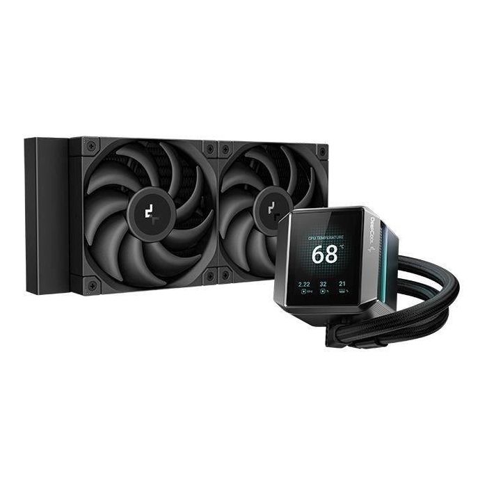 DEEPCOOL - MYSTIC 240 (Negro) - Refrigeración por agua AIO DEEPCOOL - MYSTIC 240 (Negro) - Refrigeración por agua AIO