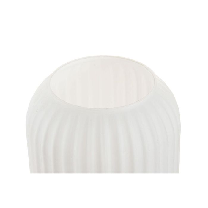 DKD Home Decor Lámpara de Sobremesa Moderna de Cristal y Metal Blanco Dorado, para bombilla E27, Potencia Máx. 50W, 14x23x14 cm 3 DKD Home Decor Lámpara de Sobremesa Moderna de Cristal y Metal Blanco Dorado, para bombilla E27, Potencia Máx. 50W, 14x23x14 cm 3