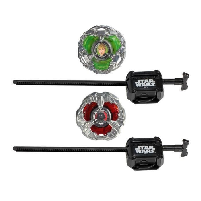 Beyblade X y Star Wars, colaboración Luke Skywalker 4-80B vs. Darth Vader 4-60B, paquete múltiple 1