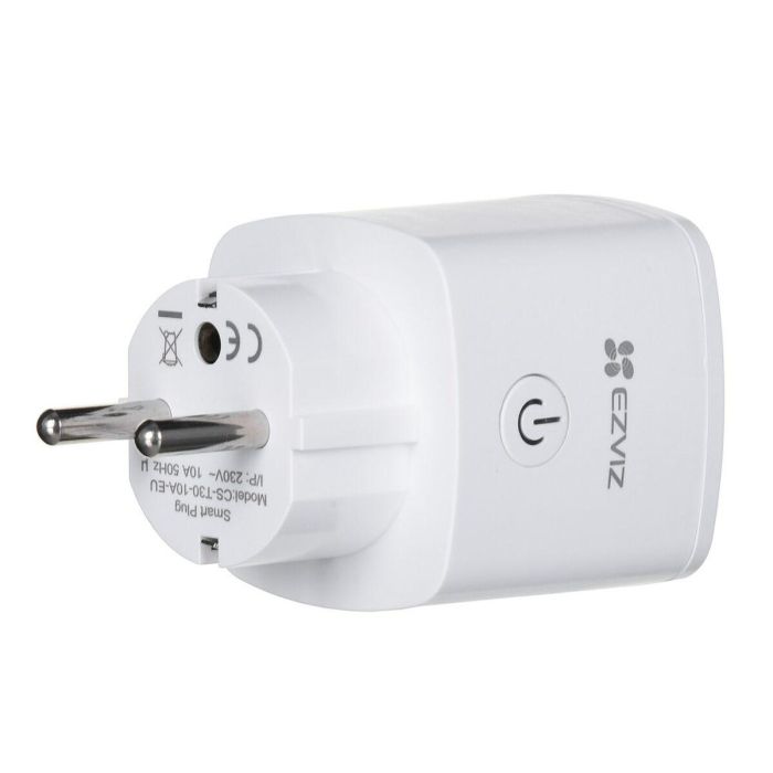 Enchufe Inteligente Ezviz T30-A Wi-Fi 220 V 220-240 V 13 Enchufe Inteligente Ezviz T30-A Wi-Fi 220 V 220-240 V 13