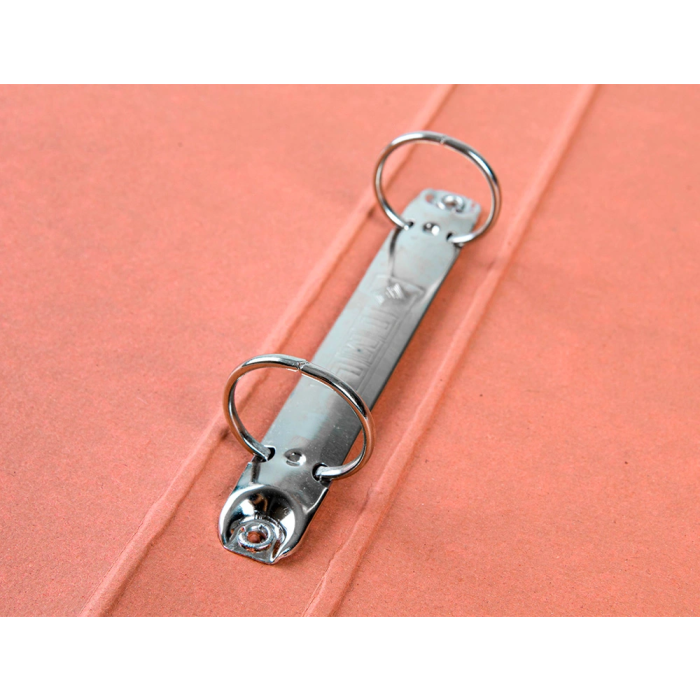 Liderpapel Carpeta de 2 Anillas 25mm Folio en Cartón Color Cuero 7