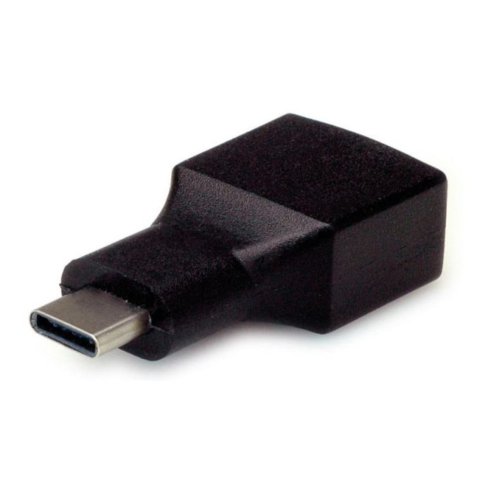 VALUE 12.99.9030 Adaptador USB 3.2 Gen1 Tipo C a Tipo A, Macho a Hembra, Negro, 5 Gbit/s, Plug and Play 2