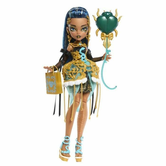 Mattel Muñeca Monster High Cleo - Edición 16 Cumpleaños 29x4,50x4 cm 7