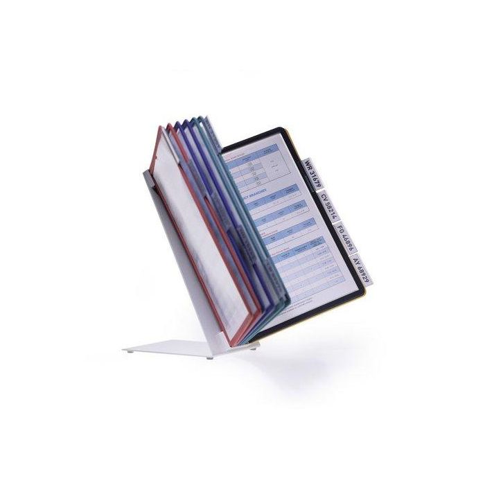 Carpeta Fundas (Tarifario) Vario Table 10 De Sobremesa Metalico A4 10 F. Sherpa Surtido