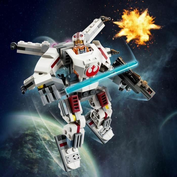 Juego de Construcción Lego Luke Skywalker's X-Wing Mech Multicolor 3 Juego de Construcción Lego Luke Skywalker's X-Wing Mech Multicolor 3