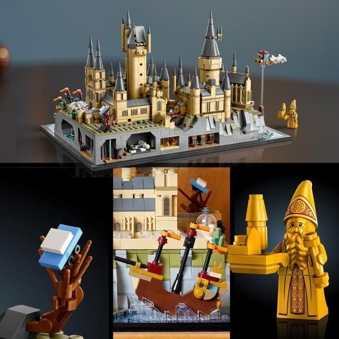 LEGO Harry Potter 76419 Castillo y terrenos de Hogwarts, edificio modelo para adultos, que incluye lugares icónicos 3 LEGO Harry Potter 76419 Castillo y terrenos de Hogwarts, edificio modelo para adultos, que incluye lugares icónicos 3
