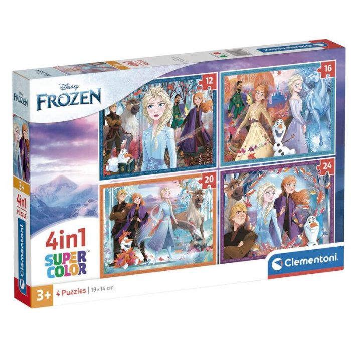 Puzzle Frozen Disney 12-16-20-24pzs 0 Puzzle Frozen Disney 12-16-20-24pzs 0