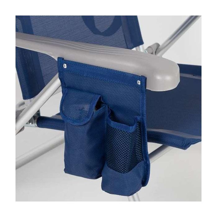 Silla playa aluminio plegable 6 posiciones madeira 46x58x87 cm 9 Silla playa aluminio plegable 6 posiciones madeira 46x58x87 cm 9