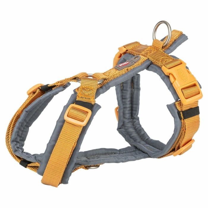 Arnés para Perro Trixie Premium Trekking Grafito Curry S/M