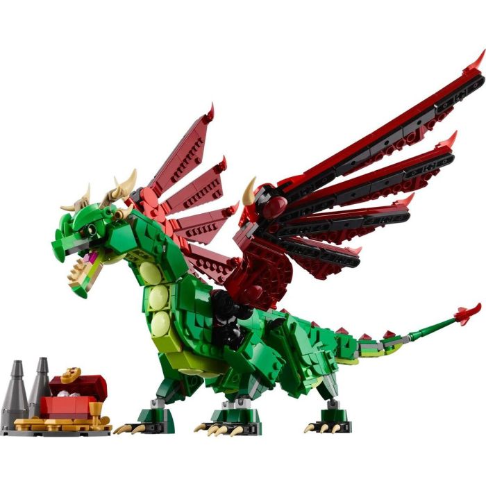 Lego Dragón medieval 31161 3 en 1: Juguete de construcción para niños a partir de 9 años 9