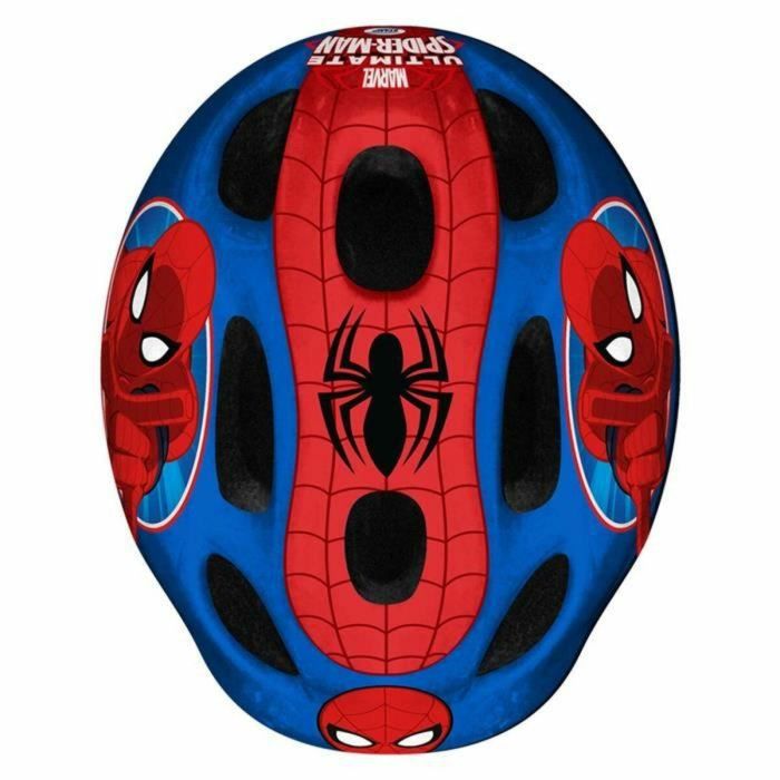 Stamp Casco SPIDERMAN Talla S Ajustable 50-56cm con Sistema de Anillo y Tirantes Ajustables - Niño - Marvel 2 Stamp Casco SPIDERMAN Talla S Ajustable 50-56cm con Sistema de Anillo y Tirantes Ajustables - Niño - Marvel 2