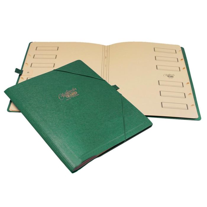 Carpeta Clasificador Carton Compacto Saro Folio Verde 12 Departamentos 1