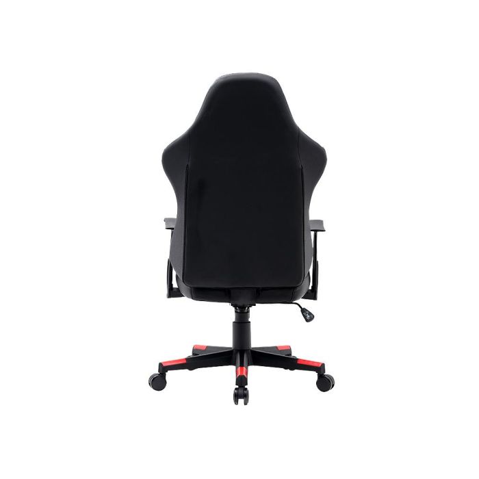 Silla Q-Connect Gaming Orvieto Simil Piel Base Metalica Alt Max 1200 Anc 650 Prof 650 mm Ruedas Premium Negro Rojo 6