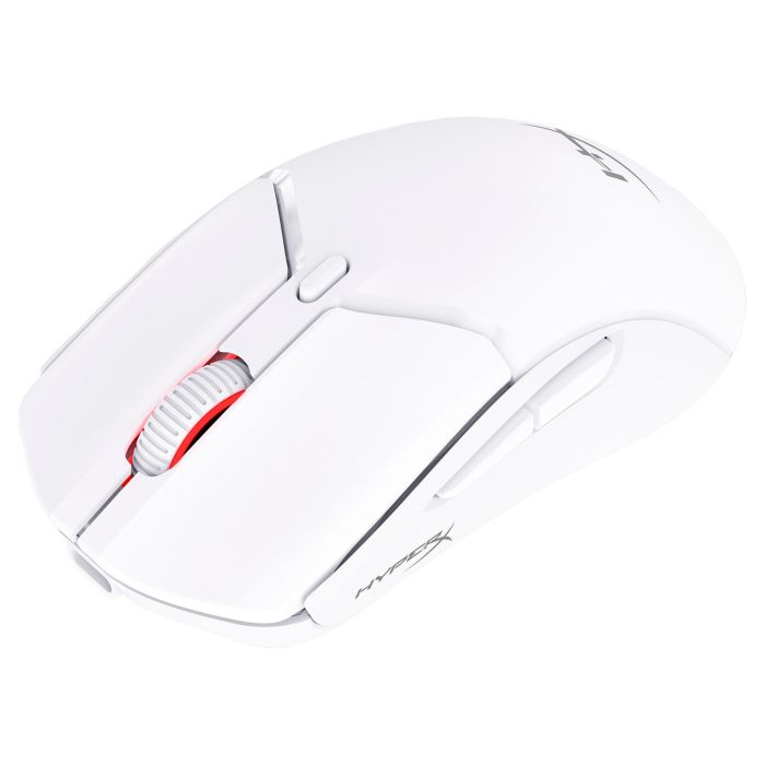 HyperX 7D389AA Ratón Gaming Inalámbrico Pulsefire Haste 2 Mini Blanco Ultraligero 60g Conexión Dual 2.4GHz/Bluetooth Sensor 26K PPP hasta 26000