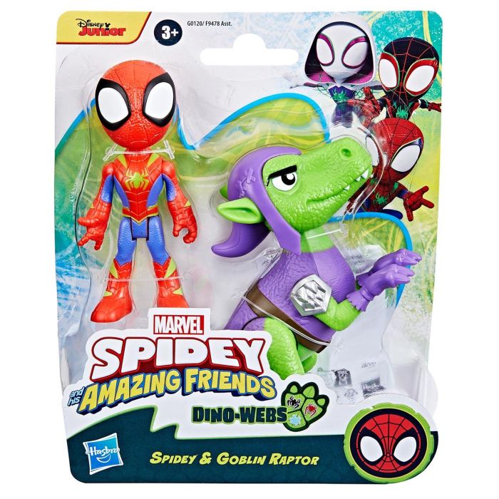 Spidey Dino Webs Spidey Y Goblin Raptor G0120 Marvel 2