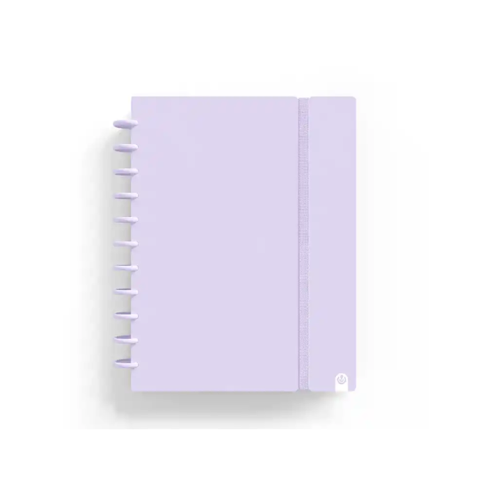Carchivo Cuaderno Ingeniox Foam A4 80 Hojas Rayado Horizontal Malva Pastel 1