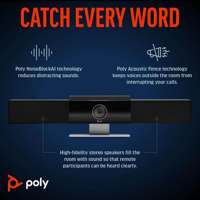 Poly Poly Studio USB Video Bar 7 Poly Poly Studio USB Video Bar 7