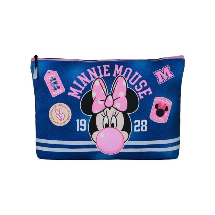 Neceser soleil minnie mouse varsity 30,5 x2 x22,5 cm 1 Neceser soleil minnie mouse varsity 30,5 x2 x22,5 cm 1