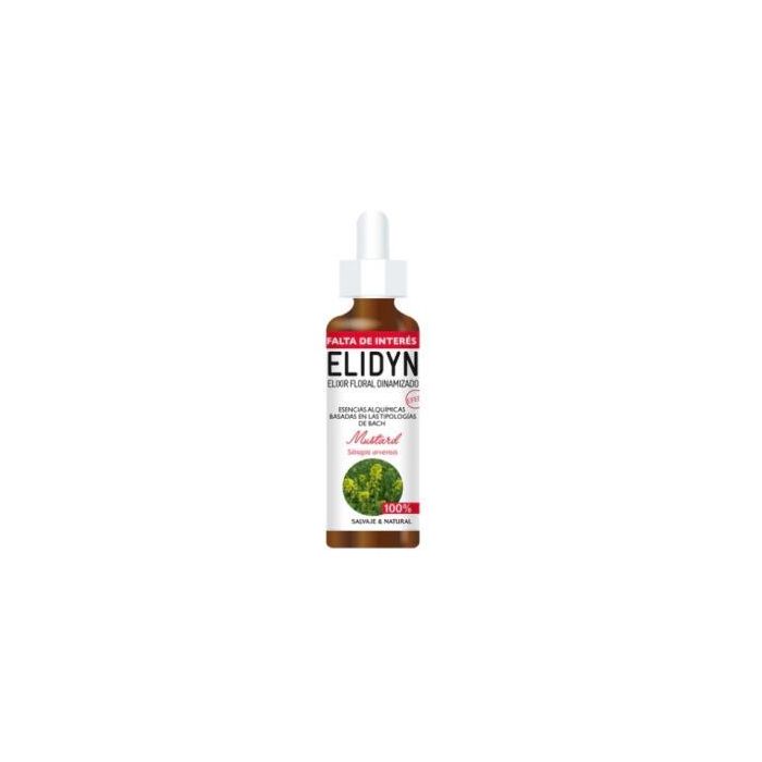 ELIDYN Elixir Floral Mustard 20ml para la Falta de Interés - Silnapis Arvensis Concentrado Floral Andalusí