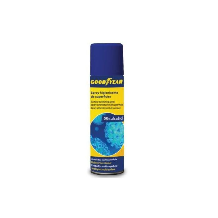 Goodyear Spray Limpiador Higienizante De Superficies Alcoholico 500 mL