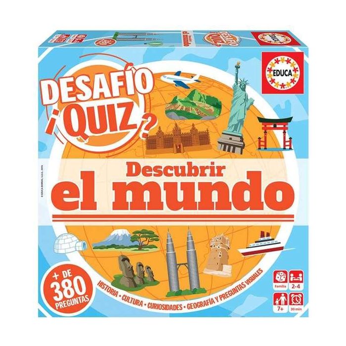 Juego desafio quiz descubrir el mundo 1 Juego desafio quiz descubrir el mundo 1