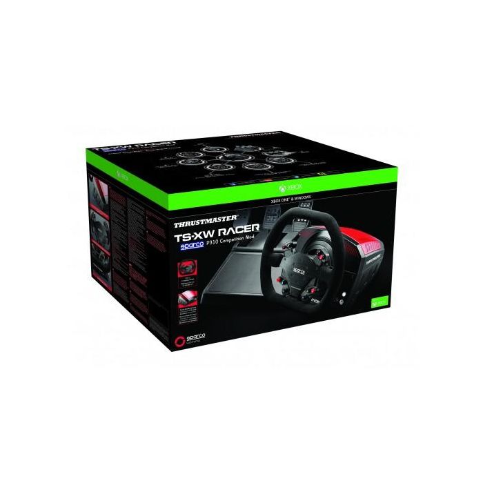 Thrustmaster TS-XW Racer Sparco P310 FF Wheel Volante con Pedales para PC/Xbox One Ángulo de Giro 1080° Negro 9 Thrustmaster TS-XW Racer Sparco P310 FF Wheel Volante con Pedales para PC/Xbox One Ángulo de Giro 1080° Negro 9