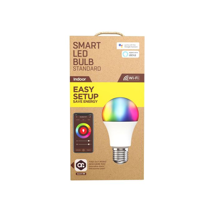 muvit iO bombilla inteligente A60 E27/8,5W/800lm RGB+BlancosD60 H110 (Tasa RAEE incluida) 2 muvit iO bombilla inteligente A60 E27/8,5W/800lm RGB+BlancosD60 H110 (Tasa RAEE incluida) 2