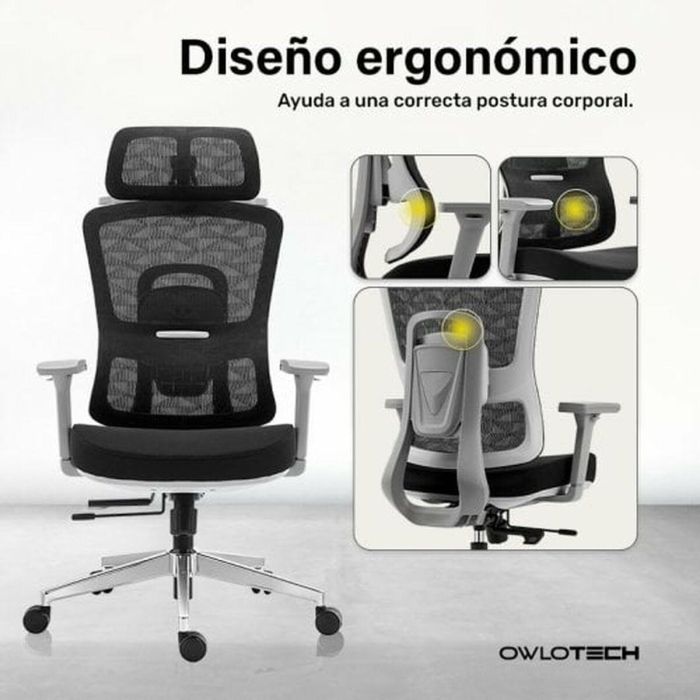 Silla de Oficina Owlotech Negro 5