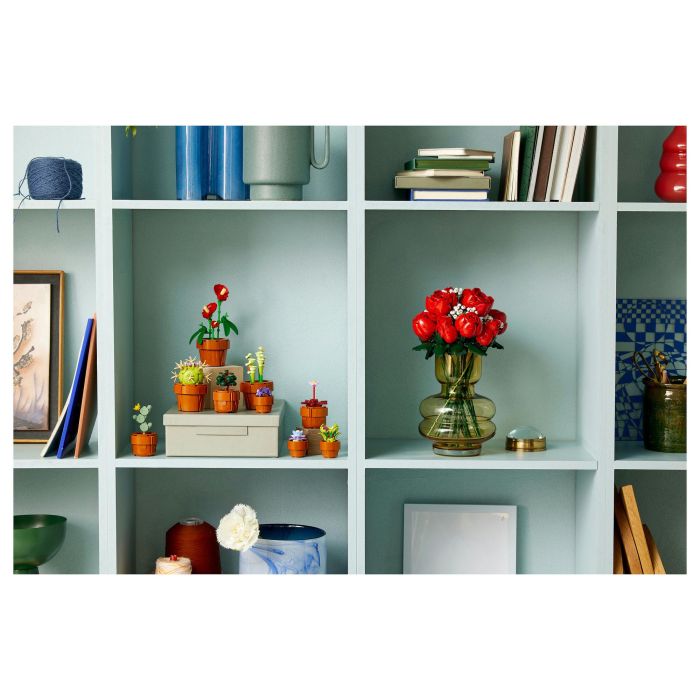 LEGO Icons 10329 Plantas Diminutas Set de Construcción Ornamental para Adultos 30