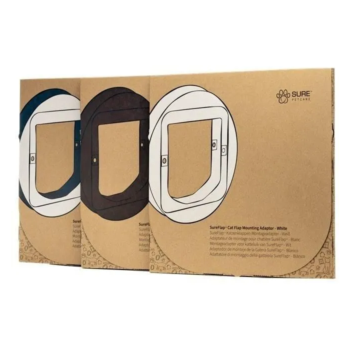 Sureflap SUR5060180394349 Adaptador de Montaje para Gatera - Blanco 2